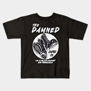 The Damned - vintage boots Kids T-Shirt